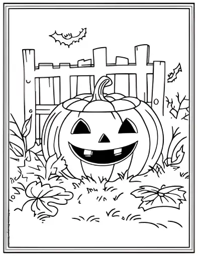 Halloween coloring page 22