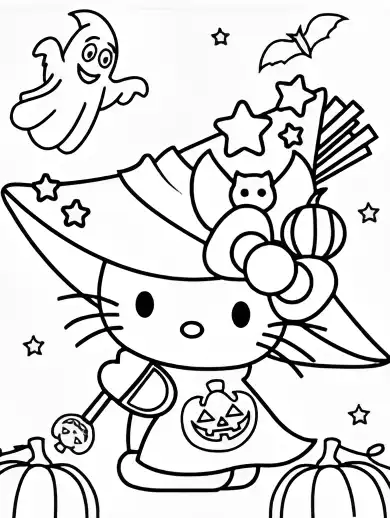 Halloween coloring page 31