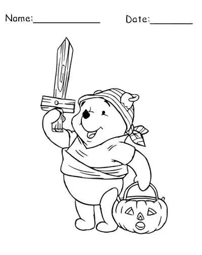 Halloween coloring page 32