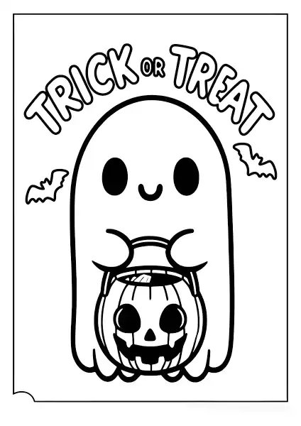 Halloween coloring page 35