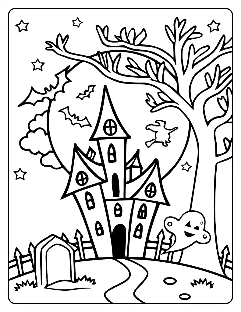 Halloween coloring page 37