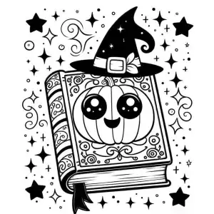 Halloween coloring page 5